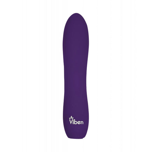 Vivacious - Intense 10-Function - Violet – Rechargeable, Discreet, Intimate Wellness Accessory – Quiet, Rechargeable, Waterproof, Couples & Solo Use, Discreet Intimate Wellness Accessory