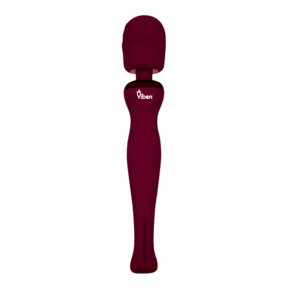 Sultry - Intense Handheld Wand - Ruby – Rechargeable, Discreet, Intimate Wellness Accessory – Quiet, Rechargeable, Waterproof, Couples & Solo Use, Discreet Intimate Wellness Accessory