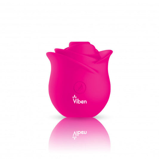 Zen Rose - Hot Pink - Handheld Rose – Rechargeable, Discreet, Intimate Wellness Accessory – Quiet, Rechargeable, Waterproof, Couples & Solo Use, Discreet Intimate Wellness Accessory