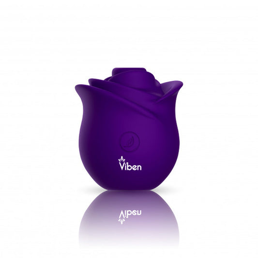 Zen Rose - Violet - Handheld Rose – Rechargeable, Discreet, Intimate Wellness Accessory – Quiet, Rechargeable, Waterproof, Couples & Solo Use, Discreet Intimate Wellness Accessory