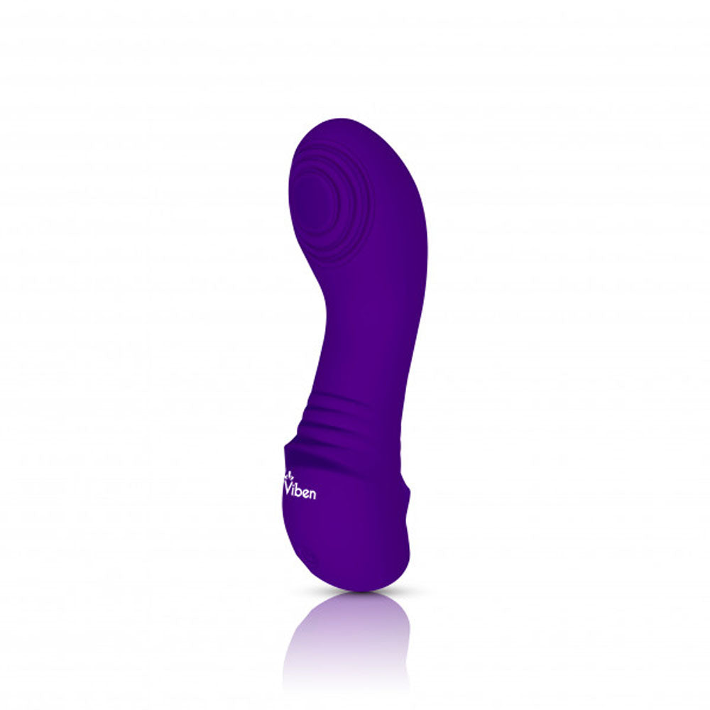 Sebela Mini G-Spot Vibe w Thumping Stim – Rechargeable, Discreet, Intimate Wellness Accessory – Quiet, Rechargeable, Waterproof, Couples & Solo Use, Discreet Intimate Wellness Accessory