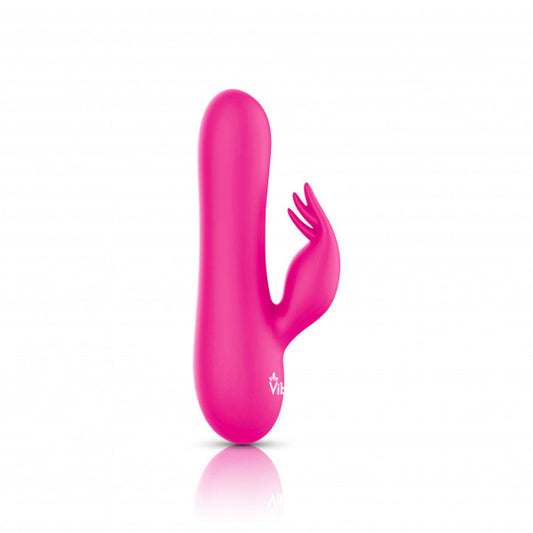 Freyja Mini G-Spot Rabbit Vibe w Tickler – Rechargeable, Discreet, Intimate Wellness Accessory – Quiet, Rechargeable, Waterproof, Couples & Solo Use, Discreet Intimate Wellness Accessory