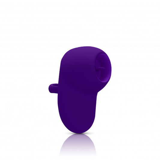 Kenley Flickering Finger Vibe - Violet – Rechargeable, Discreet, Intimate Wellness Accessory – Quiet, Rechargeable, Waterproof, Couples & Solo Use, Discreet Intimate Wellness Accessory
