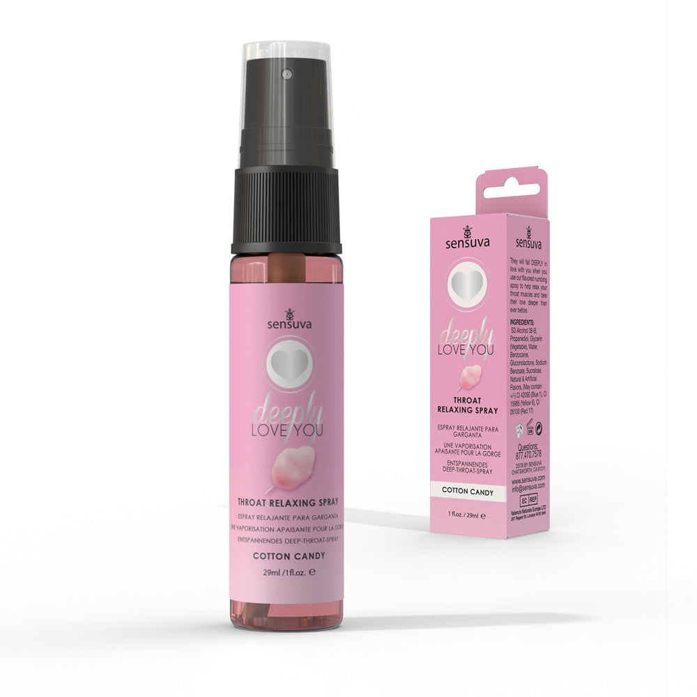 Deeply Love Throat Relax - Cotton Candy* – Rechargeable, Discreet, Intimate Wellness Accessory – Quiet, Rechargeable, Waterproof, Couples & Solo Use, Discreet Intimate Wellness Accessory