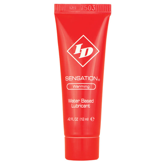 ID Sensation Warming Lubricant 12ml Tube Case of 500.