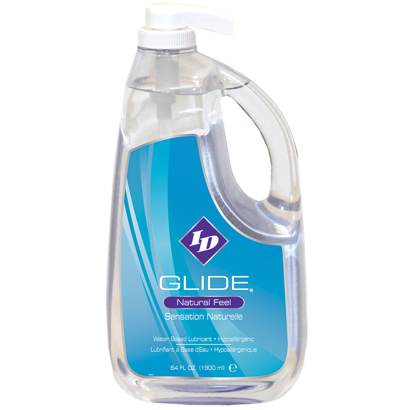 ID Glide Natural Feel Lubricant 64oz  (Pump).