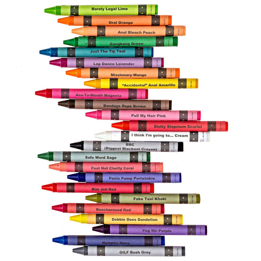 Offensive Crayons: PORN Pack – Rechargeable, Discreet, Intimate Wellness Accessory – Quiet, Rechargeable, Waterproof, Couples & Solo Use, Discreet Intimate Wellness Accessory