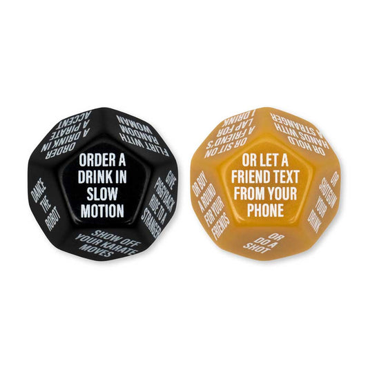 GUYS NIGHT OUT DICE: Bachelor Party – Rechargeable, Discreet, Intimate Wellness Accessory – Quiet, Rechargeable, Waterproof, Couples & Solo Use, Discreet Intimate Wellness Accessory