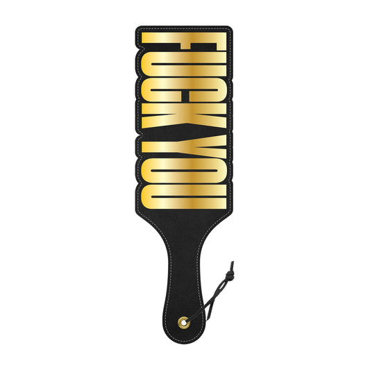 Fuck You Paddle – Rechargeable, Discreet, Intimate Wellness Accessory – Quiet, Rechargeable, Waterproof, Couples & Solo Use, Discreet Intimate Wellness Accessory