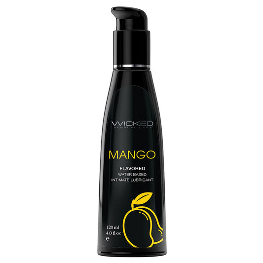 Wicked Aqua Flavored Lube-Mango 4oz.