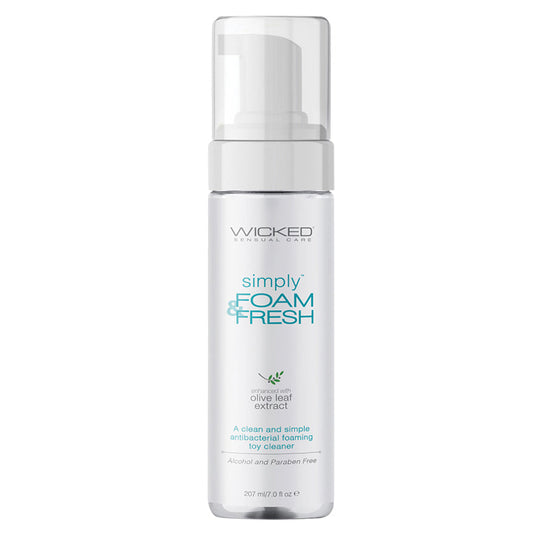 Fresh is a toy and body safe alternative to everyday soap and water. Anti-bacterial.