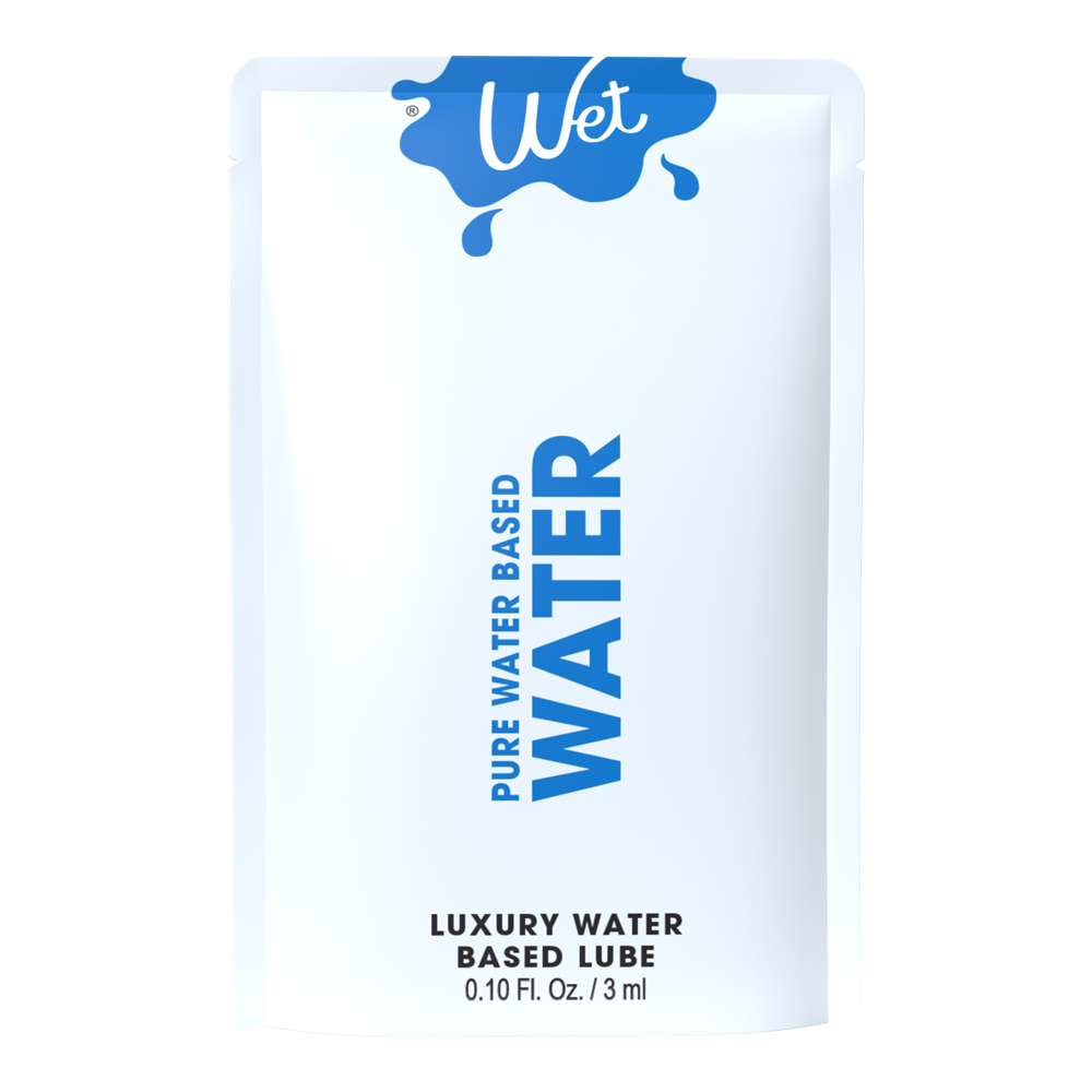 Water 0.10 oz / 3ml – Rechargeable, Discreet, Intimate Wellness Accessory – Quiet, Rechargeable, Waterproof, Couples & Solo Use, Discreet Intimate Wellness Accessory