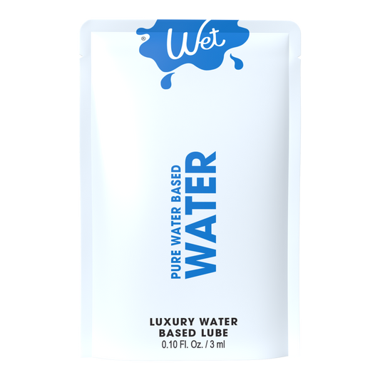 Water 0.10 oz / 3ml – Rechargeable, Discreet, Intimate Wellness Accessory – Quiet, Rechargeable, Waterproof, Couples & Solo Use, Discreet Intimate Wellness Accessory