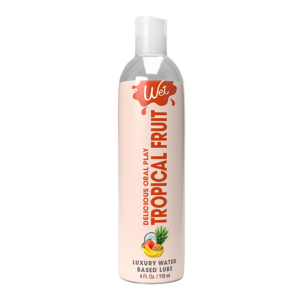 Tropical Fruit 4oz – Rechargeable, Discreet, Intimate Wellness Accessory – Quiet, Rechargeable, Waterproof, Couples & Solo Use, Discreet Intimate Wellness Accessory