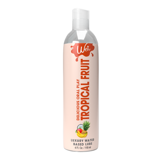 Tropical Fruit 4oz – Rechargeable, Discreet, Intimate Wellness Accessory – Quiet, Rechargeable, Waterproof, Couples & Solo Use, Discreet Intimate Wellness Accessory