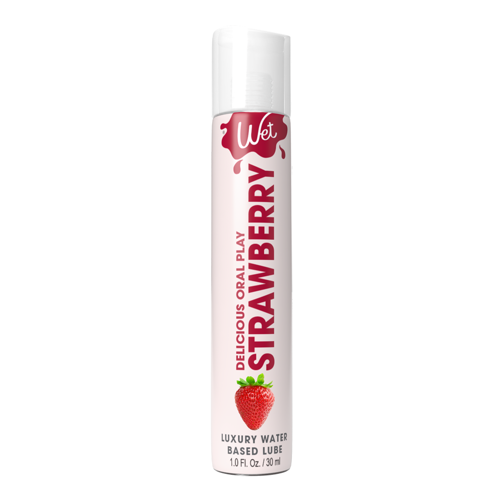 Strawberry 1oz – Rechargeable, Discreet, Intimate Wellness Accessory – Quiet, Rechargeable, Waterproof, Couples & Solo Use, Discreet Intimate Wellness Accessory