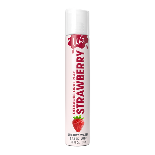 Strawberry 1oz – Rechargeable, Discreet, Intimate Wellness Accessory – Quiet, Rechargeable, Waterproof, Couples & Solo Use, Discreet Intimate Wellness Accessory