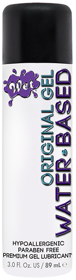 WET®  Original® Water Based Gel 3 Fl. oz./89mL – Rechargeable, Discreet, Intimate Wellness Accessory – Quiet, Rechargeable, Waterproof, Couples & Solo Use, Discreet Intimate Wellness Accessory