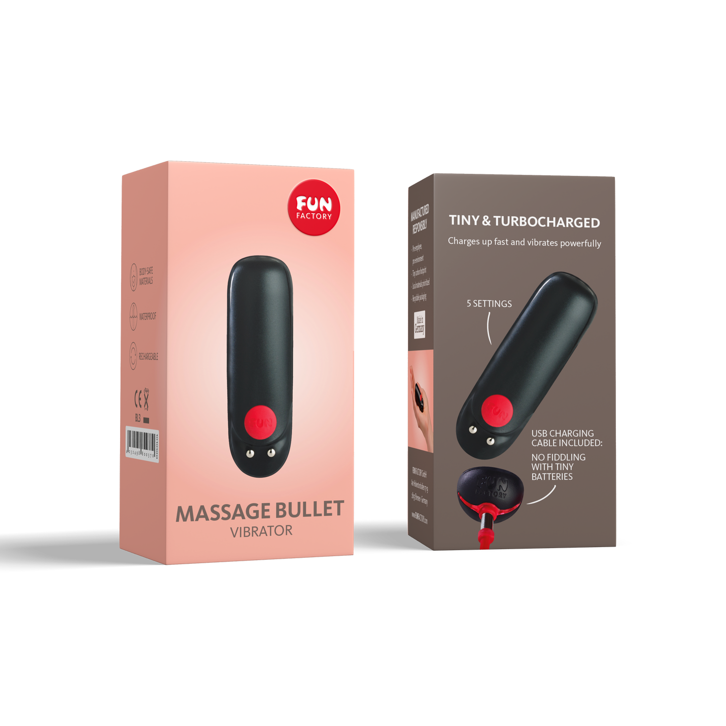 MASSAGE BULLET – Rechargeable, Discreet, Intimate Wellness Accessory – Quiet, Rechargeable, Waterproof, Couples & Solo Use, Discreet Intimate Wellness Accessory