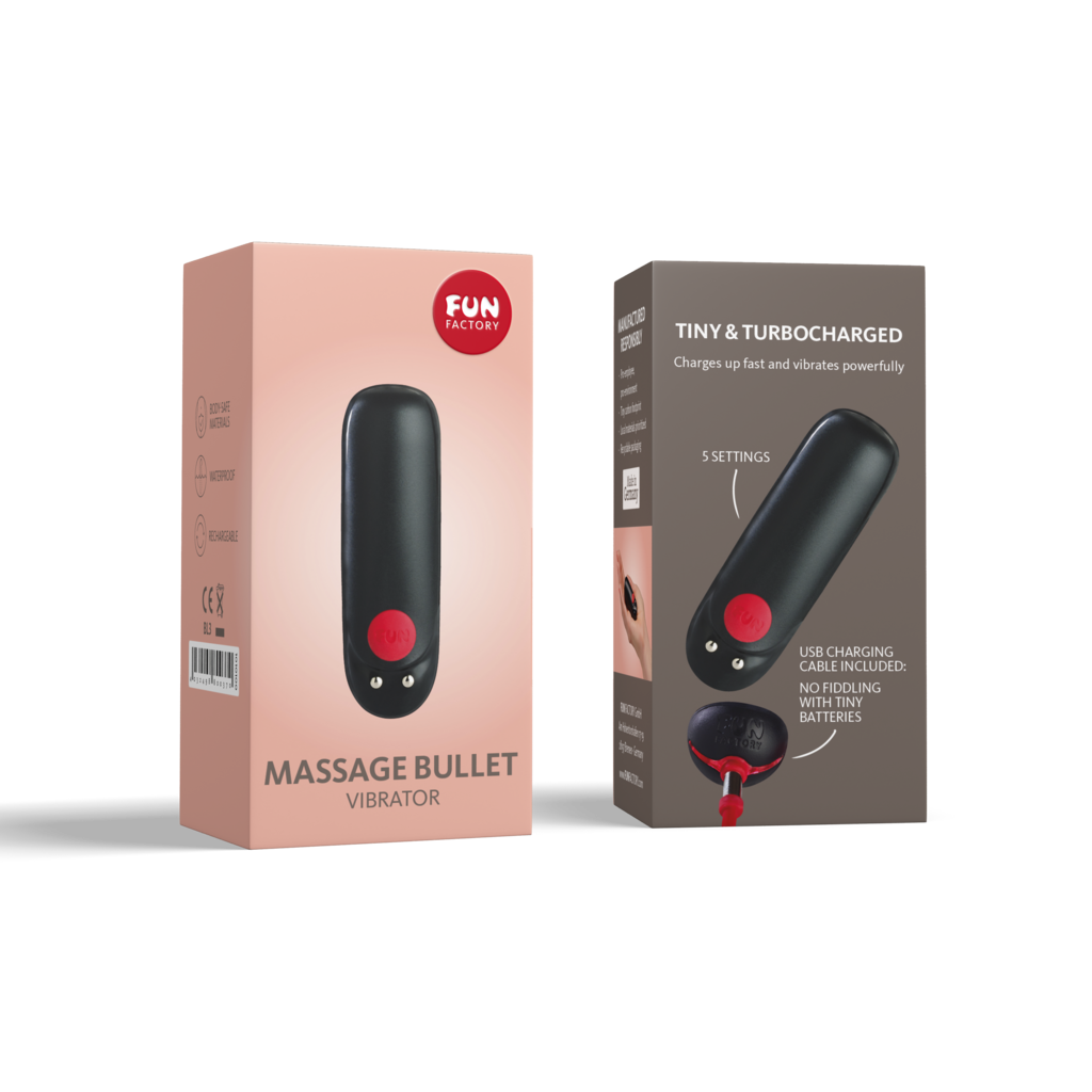 MASSAGE BULLET – Rechargeable, Discreet, Intimate Wellness Accessory – Quiet, Rechargeable, Waterproof, Couples & Solo Use, Discreet Intimate Wellness Accessory