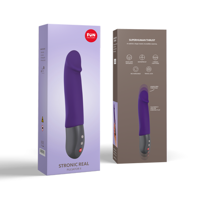 STRONIC REAL – Rechargeable, Discreet, Intimate Wellness Accessory – Quiet, Rechargeable, Waterproof, Couples & Solo Use, Discreet Intimate Wellness Accessory