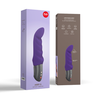 ABBY G – Rechargeable, Discreet, Intimate Wellness Accessory – Quiet, Rechargeable, Waterproof, Couples & Solo Use, Discreet Intimate Wellness Accessory