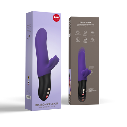 BI STRONIC FUSION – Rechargeable, Discreet, Intimate Wellness Accessory – Quiet, Rechargeable, Waterproof, Couples & Solo Use, Discreet Intimate Wellness Accessory