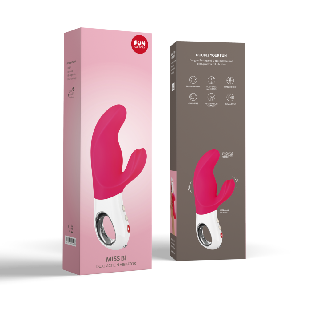 MISS BI – Rechargeable, Discreet, Intimate Wellness Accessory – Quiet, Rechargeable, Waterproof, Couples & Solo Use, Discreet Intimate Wellness Accessory