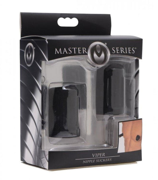 Viper Nipple Suckers- Black – Rechargeable, Discreet, Intimate Wellness Accessory – Quiet, Rechargeable, Waterproof, Couples & Solo Use, Discreet Intimate Wellness Accessory