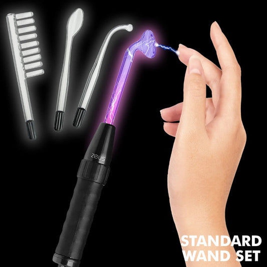 Zeus Deluxe Edition Twilight Violet Wand – Rechargeable, Discreet, Intimate Wellness Accessory – Quiet, Rechargeable, Waterproof, Couples & Solo Use, Discreet Intimate Wellness Accessory