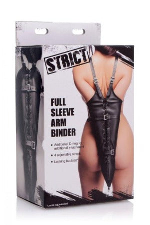 Strict Full Sleeve Armbinder – Rechargeable, Discreet, Intimate Wellness Accessory – Quiet, Rechargeable, Waterproof, Couples & Solo Use, Discreet Intimate Wellness Accessory