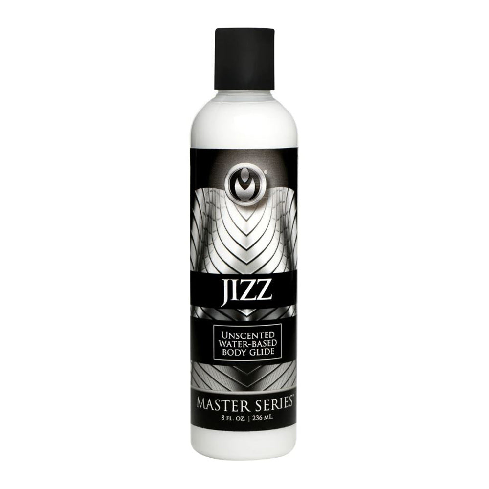 Jizz Unscented Water-Based personal lubricant - 8oz – Rechargeable, Discreet, Intimate Wellness Accessory – Quiet, Rechargeable, Waterproof, Couples & Solo Use, Discreet Intimate Wellness Accessory