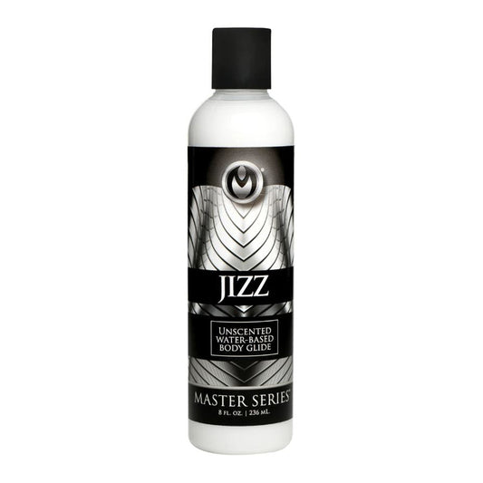 Jizz Unscented Water-Based personal lubricant - 8oz – Rechargeable, Discreet, Intimate Wellness Accessory – Quiet, Rechargeable, Waterproof, Couples & Solo Use, Discreet Intimate Wellness Accessory