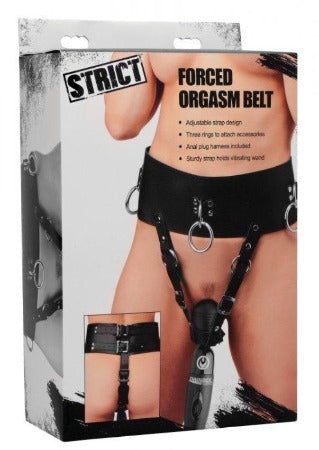 Strict Forced Orgasm Wand Holder Belt – Rechargeable, Discreet, Intimate Wellness Accessory – Quiet, Rechargeable, Waterproof, Couples & Solo Use, Discreet Intimate Wellness Accessory