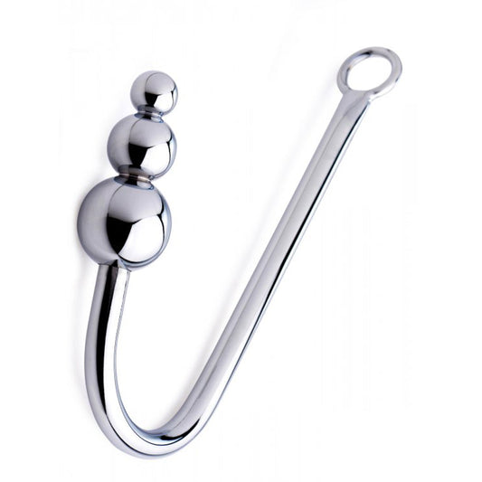 Beaded Metal backdoor Hook – Rechargeable, Discreet, Intimate Wellness Accessory – Quiet, Rechargeable, Waterproof, Couples & Solo Use, Discreet Intimate Wellness Accessory