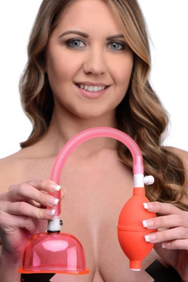 Size Matters Vaginal Pump w 3.8" Sm Cup – Rechargeable, Discreet, Intimate Wellness Accessory – Quiet, Rechargeable, Waterproof, Couples & Solo Use, Discreet Intimate Wellness Accessory