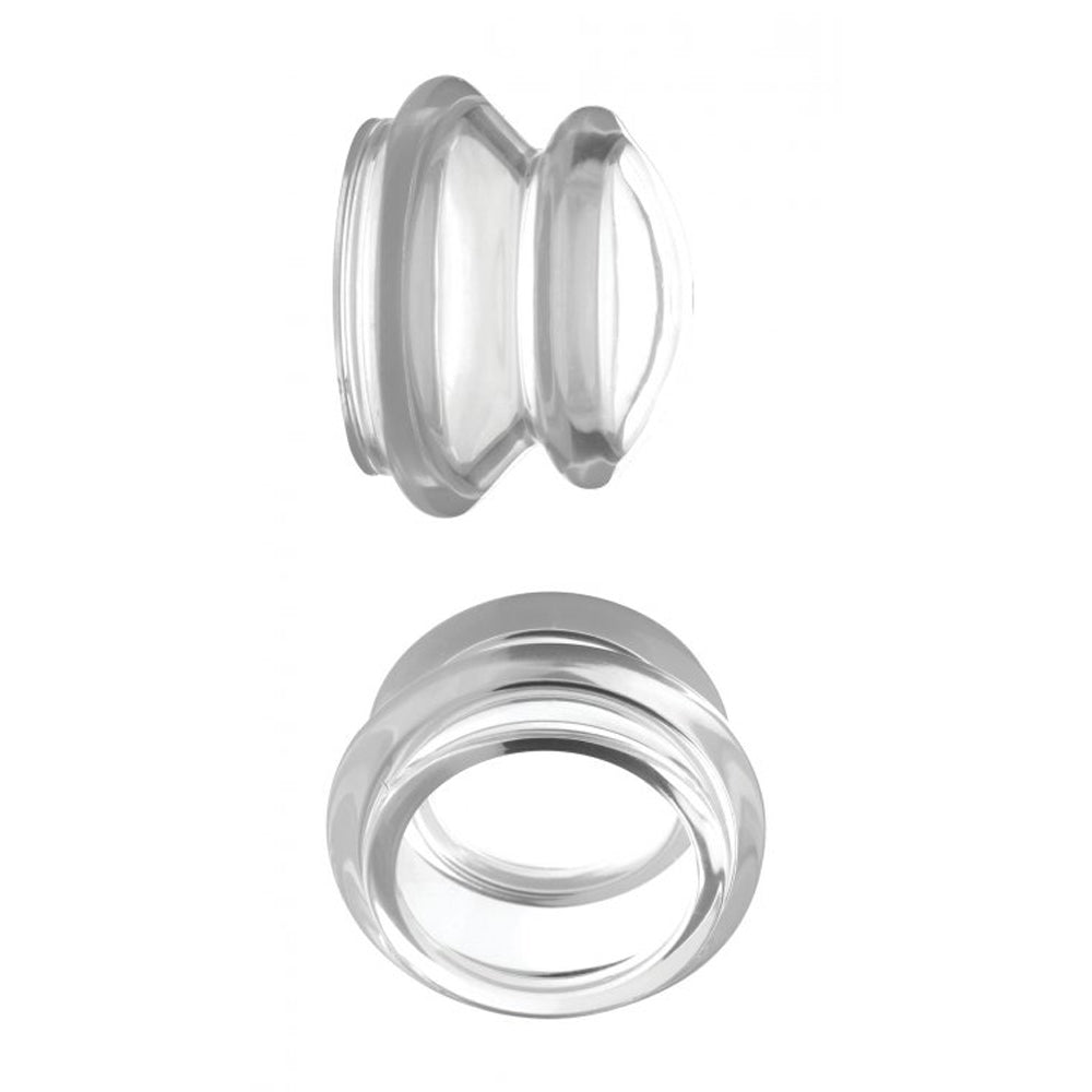 Clear Plunger Silicone Nipple Suckers Sm – Rechargeable, Discreet, Intimate Wellness Accessory – Quiet, Rechargeable, Waterproof, Couples & Solo Use, Discreet Intimate Wellness Accessory