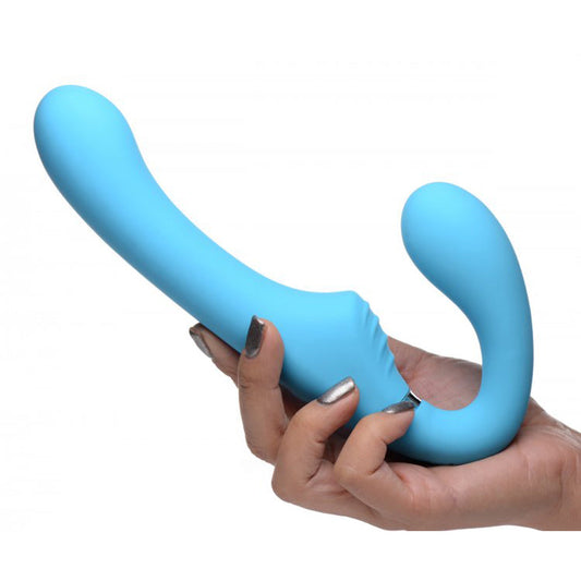 10X Mighty Rider Vibrating wearable massager – Rechargeable, Discreet, Intimate Wellness Accessory – Quiet, Rechargeable, Waterproof, Couples & Solo Use, Discreet Intimate Wellness Accessory