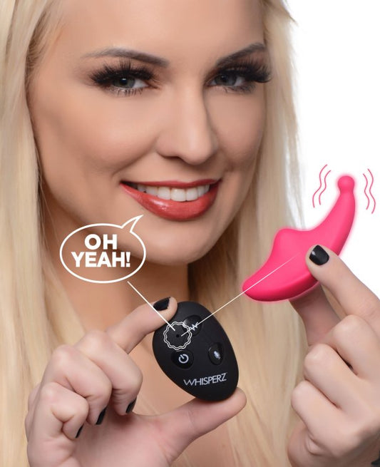Voice Activated 10X Panty Vibe w R/C * – Rechargeable, Discreet, Intimate Wellness Accessory – Quiet, Rechargeable, Waterproof, Couples & Solo Use, Discreet Intimate Wellness Accessory