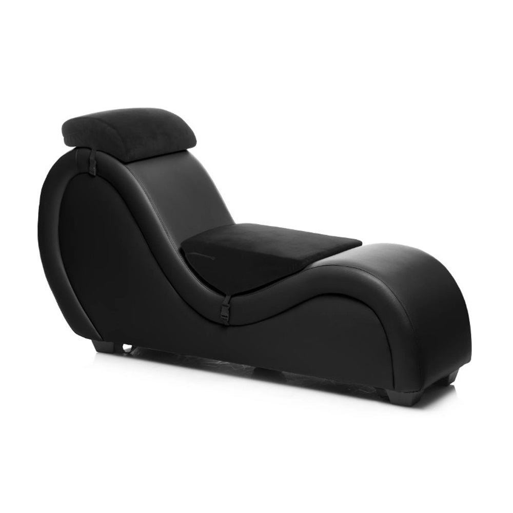 Kinky Couch intimacy Chaise Lounge w Pillows – Rechargeable, Discreet, Intimate Wellness Accessory – Quiet, Rechargeable, Waterproof, Couples & Solo Use, Discreet Intimate Wellness Accessory