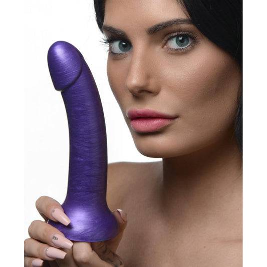 G-Tastic 7" Metallic Silicone personal massager -Pur – Rechargeable, Discreet, Intimate Wellness Accessory – Quiet, Rechargeable, Waterproof, Couples & Solo Use, Discreet Intimate Wellness Accessory