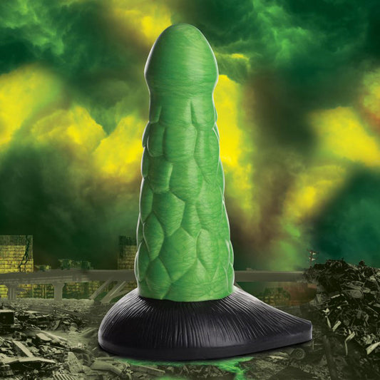 Radioactive Reptile Thick Scaly personal massager * – Rechargeable, Discreet, Intimate Wellness Accessory – Quiet, Rechargeable, Waterproof, Couples & Solo Use, Discreet Intimate Wellness Accessory