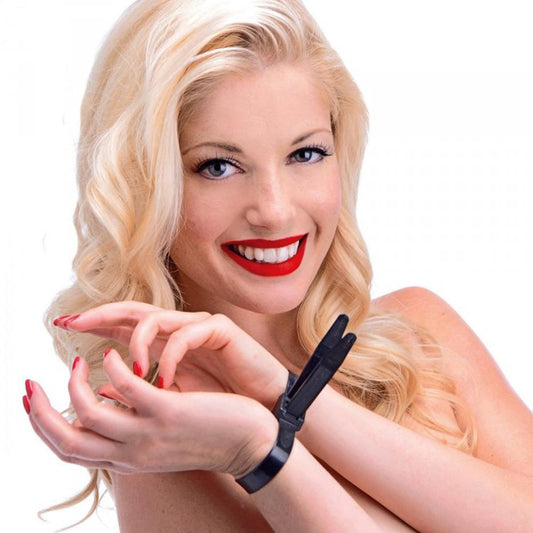 Misbehaved Blck ZipTie Police Cuffs 5pc*
