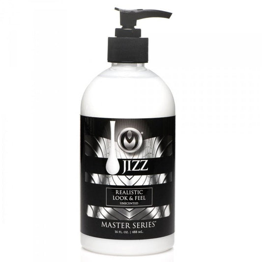 Jizz Unscented Water-Based personal lubricant - 16oz – Rechargeable, Discreet, Intimate Wellness Accessory – Quiet, Rechargeable, Waterproof, Couples & Solo Use, Discreet Intimate Wellness Accessory