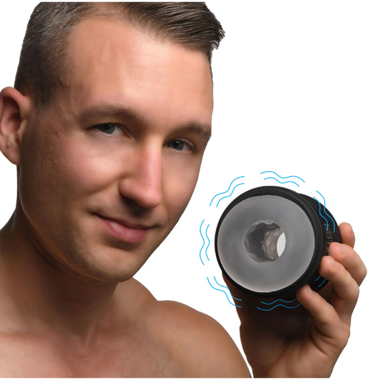 10X Cyber Stroke Vibrating Stroker – Rechargeable, Discreet, Intimate Wellness Accessory – Quiet, Rechargeable, Waterproof, Couples & Solo Use, Discreet Intimate Wellness Accessory