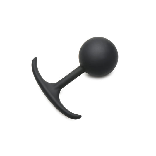 Comfort Weighted Plug 4.7" - XL * – Rechargeable, Discreet, Intimate Wellness Accessory – Quiet, Rechargeable, Waterproof, Couples & Solo Use, Discreet Intimate Wellness Accessory