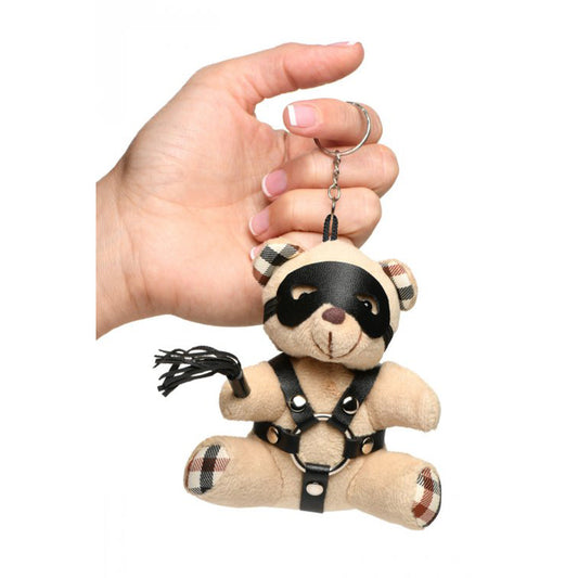 BDSM playful restraint Teddy Bear Keychain – Rechargeable, Discreet, Intimate Wellness Accessory – Quiet, Rechargeable, Waterproof, Couples & Solo Use, Discreet Intimate Wellness Accessory