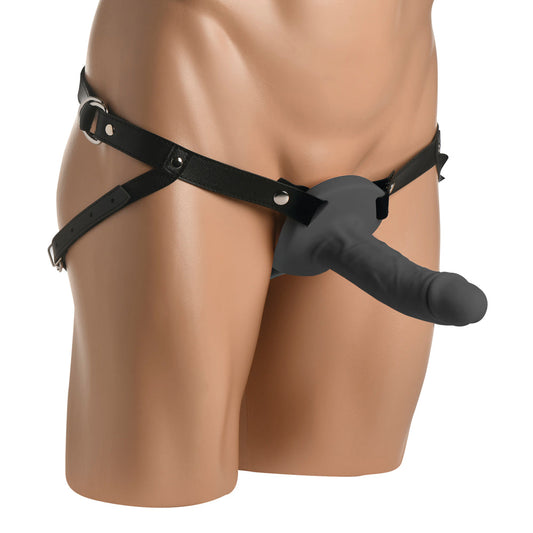 2" Erection Realistic Sheath - Black – Rechargeable, Discreet, Intimate Wellness Accessory – Quiet, Rechargeable, Waterproof, Couples & Solo Use, Discreet Intimate Wellness Accessory