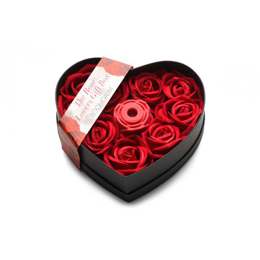 The Rose Lover's Gift Box - Red – Rechargeable, Discreet, Intimate Wellness Accessory – Quiet, Rechargeable, Waterproof, Couples & Solo Use, Discreet Intimate Wellness Accessory