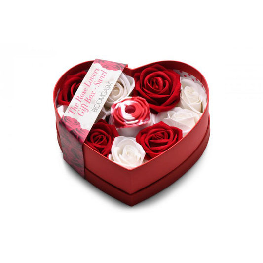 The Rose Lover's Gift Box - Swirl – Rechargeable, Discreet, Intimate Wellness Accessory – Quiet, Rechargeable, Waterproof, Couples & Solo Use, Discreet Intimate Wellness Accessory